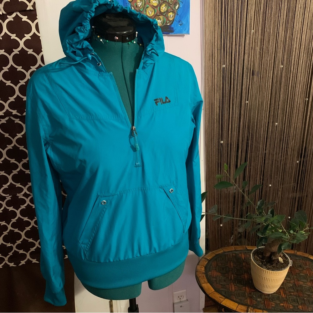 Half zip Fila Sport hoodie jacket
